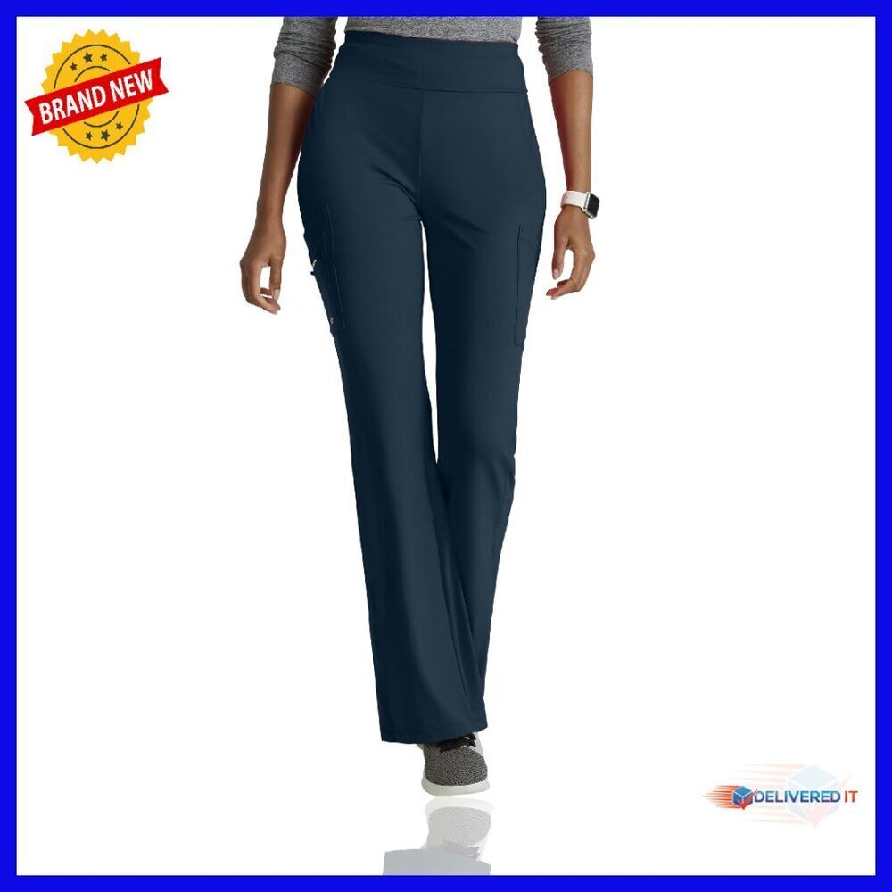 High-Rise Yoga Pants with 7 Pockets, 4-Way Stretch, Eco-Friendly Fabric